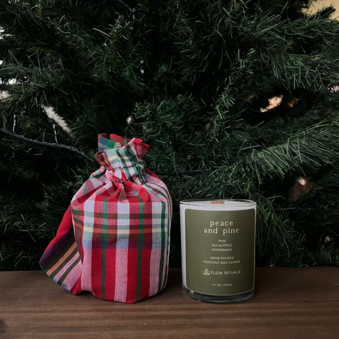 Peace & Pine Coconut Wax Candle